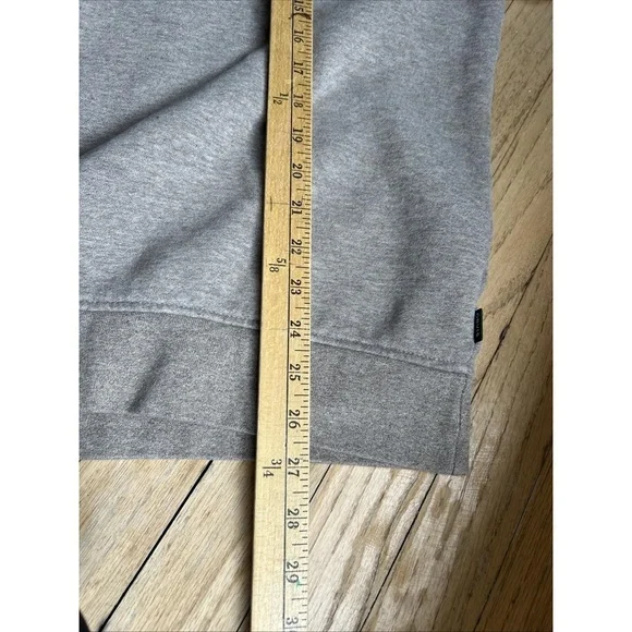 Orvis Sweatshirt Mens Pullover 1/4 Zip High Neck Long Sleeve Fleece Large - Picture 6 of 6